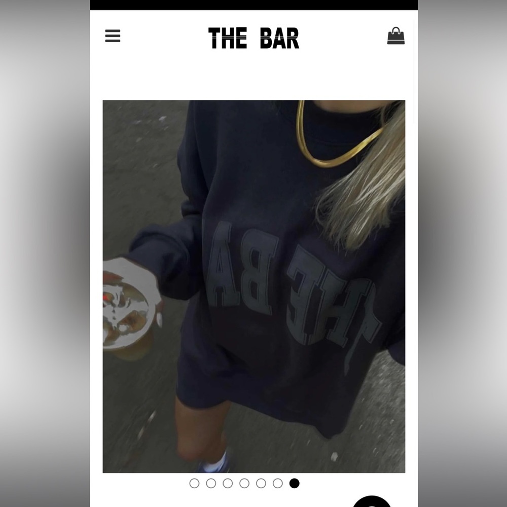 THE BAR Varisty Sweatshirt